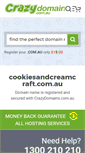 Mobile Screenshot of cookiesandcreamcraft.com.au